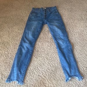 Madewell 10” High Rise Skinny Jean